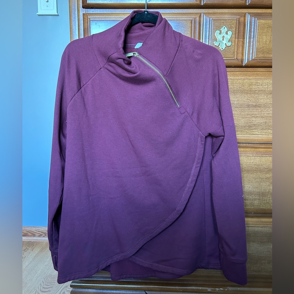 Jockey maroon athletic sweatshirt